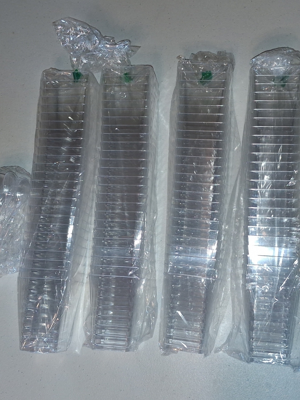 Clear Plastic Dessert Cups, Lids, And Spoons - Pack of 100